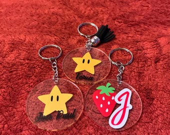 Small custom keychain