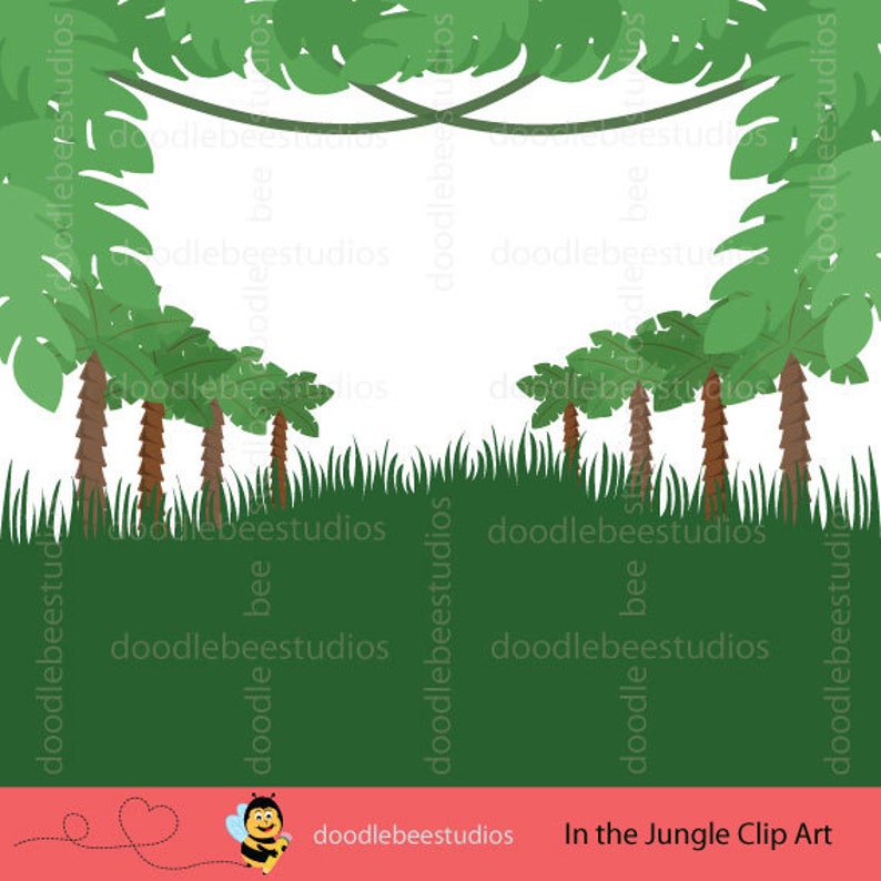 Jungle Animals Clipart, Jungle Friends Clip Art, Safari Animals, Animal Clipart, Animals Clipart, Jungle Clip Art, Safari Clipart image 2