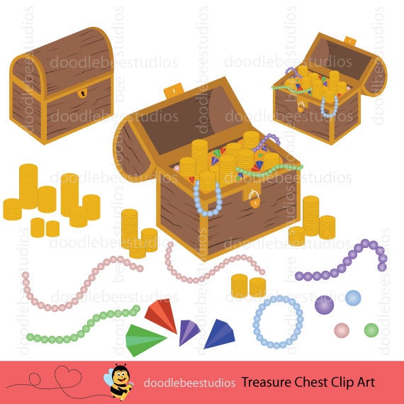 Schatz Brust Clipart Clipart Schatz Diamanten Juwelen Etsy