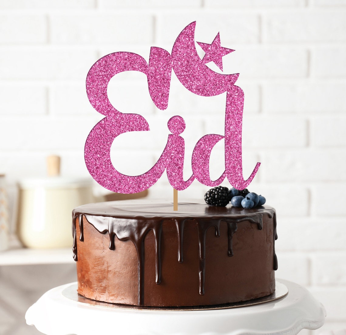 Eid Mubarak Cake Topper Eid Cake Topper Eid Decoration Eid Etsy Canada