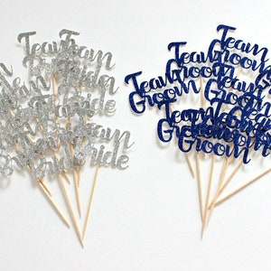 12 Team Groom Cupcake Toppers Stag Party Toppers Cake Topper Stag ...