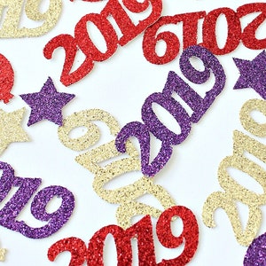 2024 New Years Eve Confetti, Table Scatter, Table Confetti, New Years Eve Party Decoration, Graduation Confetti, Class Of 2024 image 5