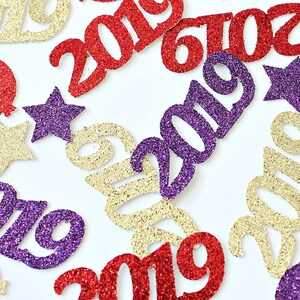 2024 New Years Eve Confetti, Table Scatter, Table Confetti, New Years Eve Party Decoration, Graduation Confetti, Class Of 2024 image 3