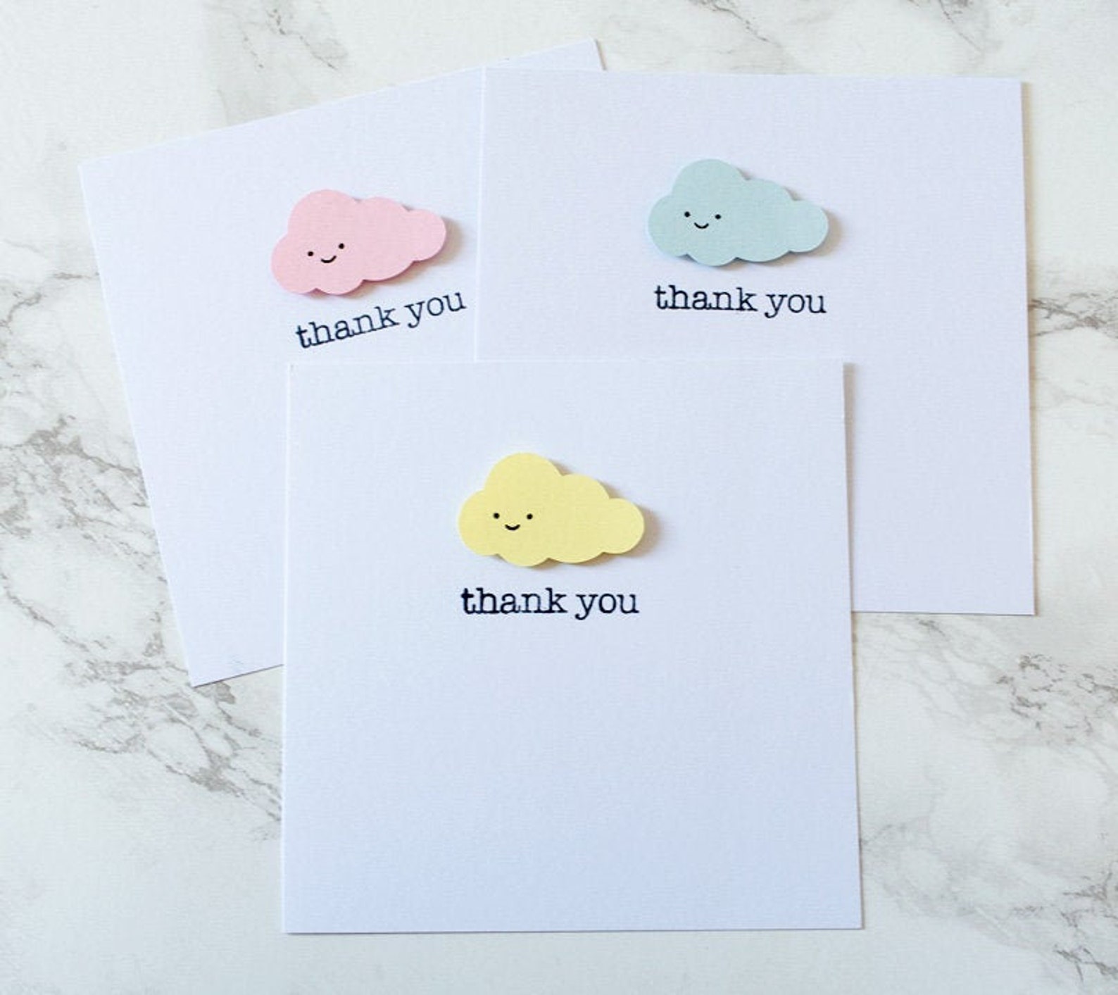 Pack of 10 Baby Gift Thank You Cards Baby Shower Thank You Etsy UK