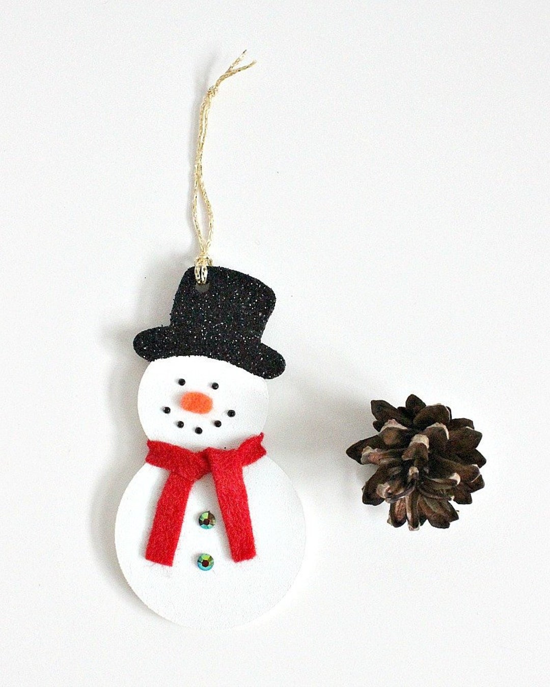 Lot De 5 Décorations Noël Bonhomme De Neige En Acrylique - Pendentifs Pour Sapin, Guirlande, Fenêtre, Cadeau Festif