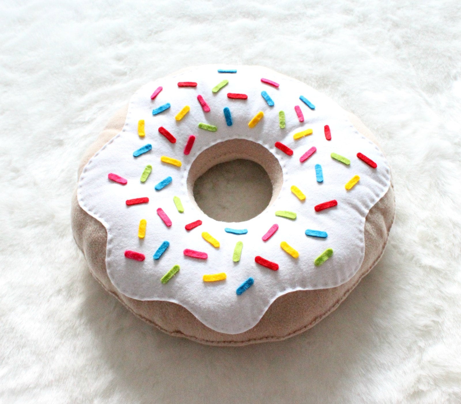 Donut Pillow Cute Doughnut Pillow Cushion Pillow Gift Etsy UK