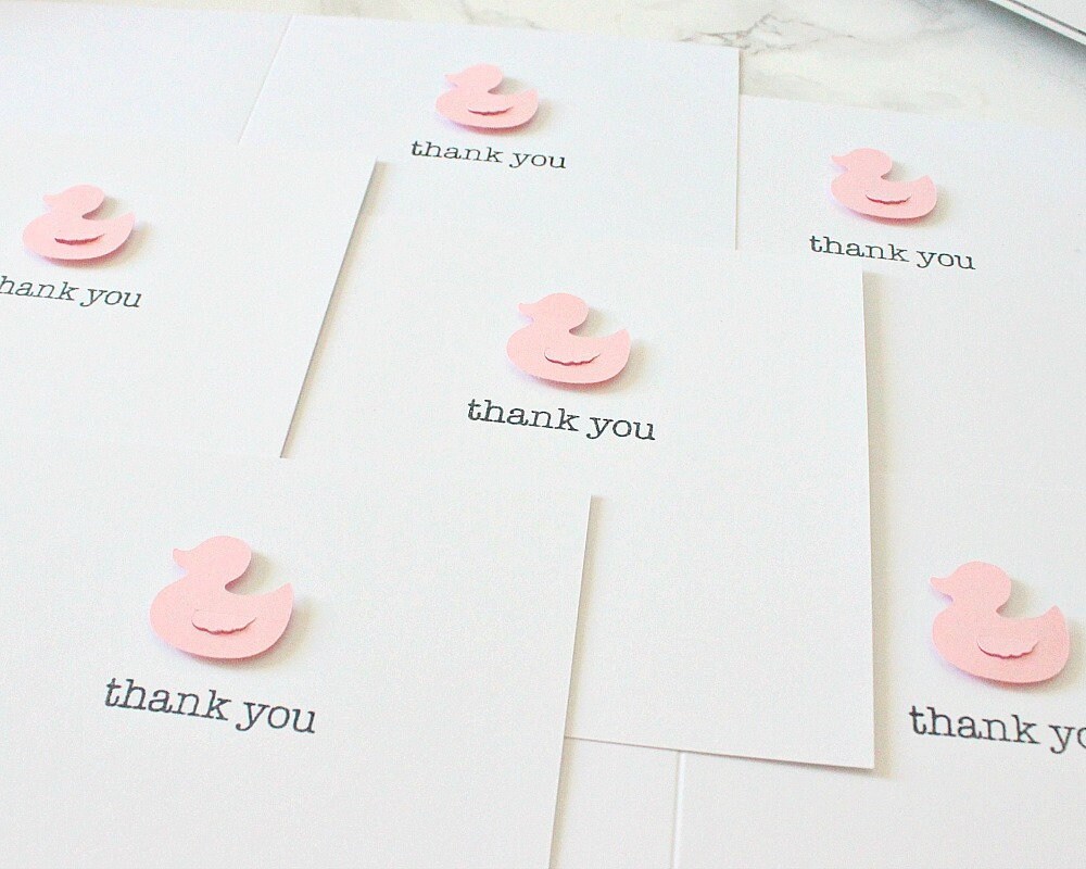 50 pezzi Biglietto di ringraziamento squiso Carta , per ringraziamento , business , Baby Shower , matrimonio , piccolo business , laurea , nuziale doccia | SHEIN ALIA