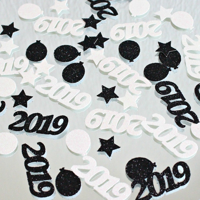 2024 New Years Eve Confetti, Table Scatter, Table Confetti, New Years Eve Party Decoration, Graduation Confetti, Class Of 2024 image 6