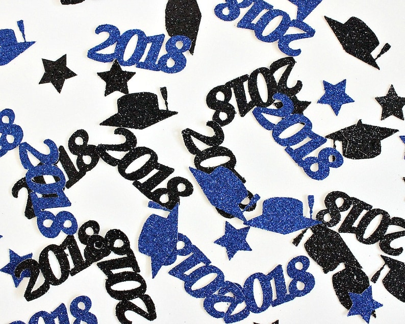 50 Glitter Graduation Confetti Graduation Table Scatter | Etsy UK