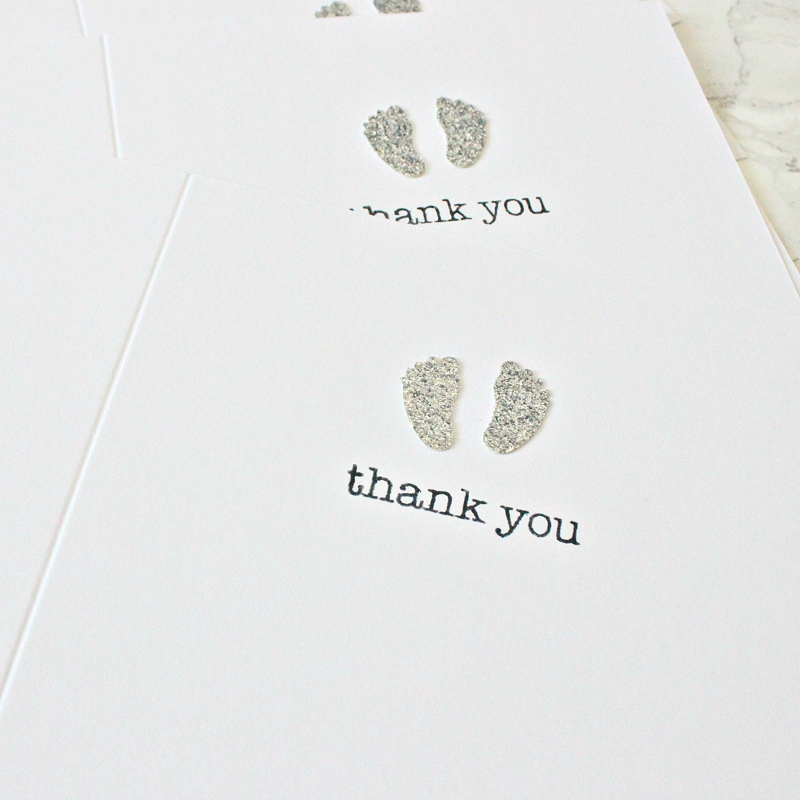 Pack of 10 Baby Gift Thank You Cards Baby Shower Thank You Etsy