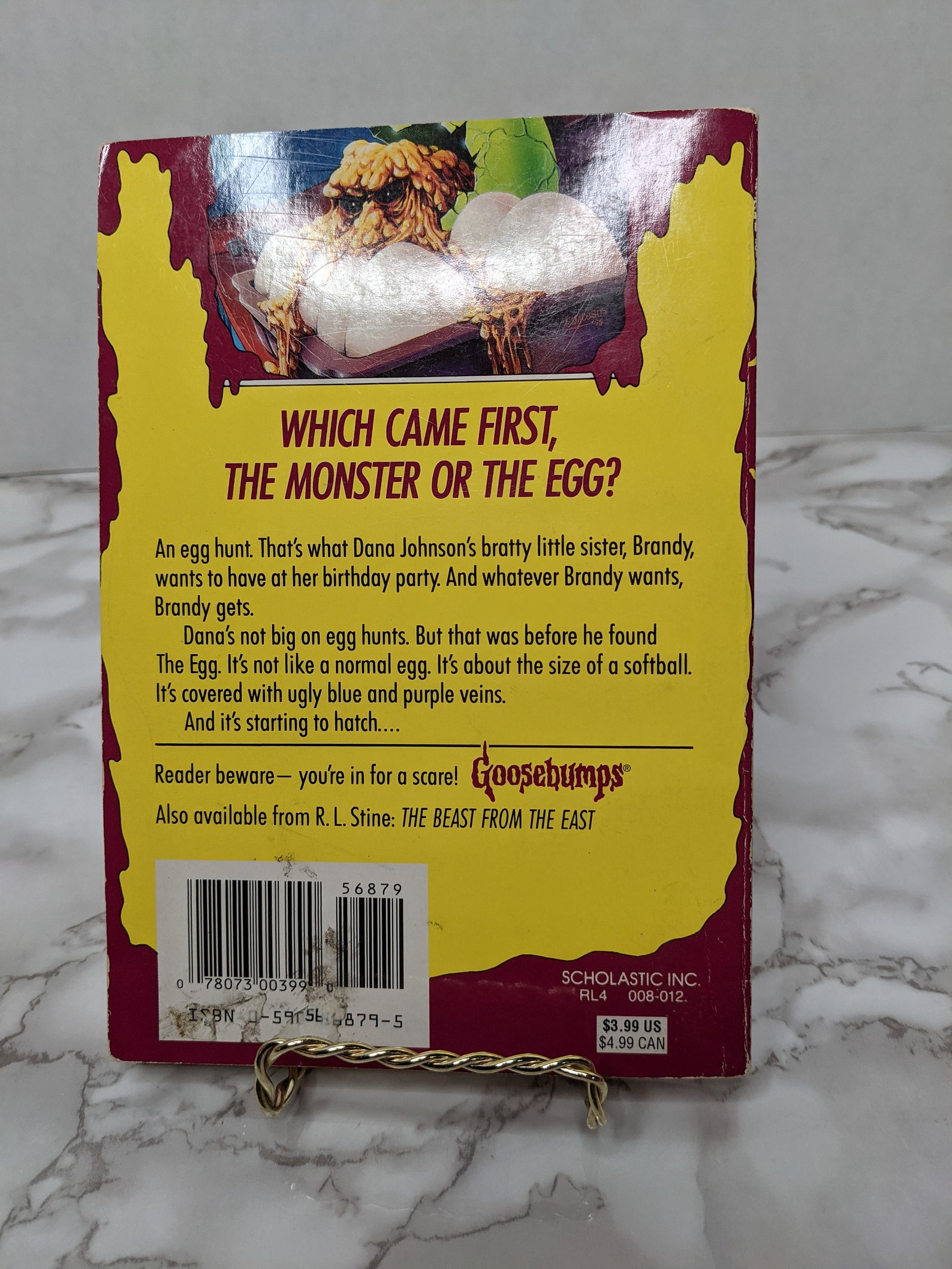 Goosebumps Egg Monsters From Mars Etsy