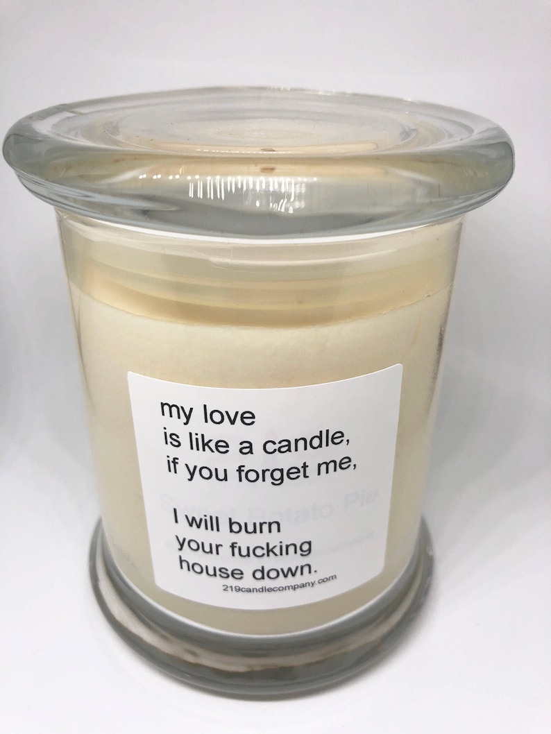 Quote Candles Personalized Candle Funny Candle Scented Soy Etsy