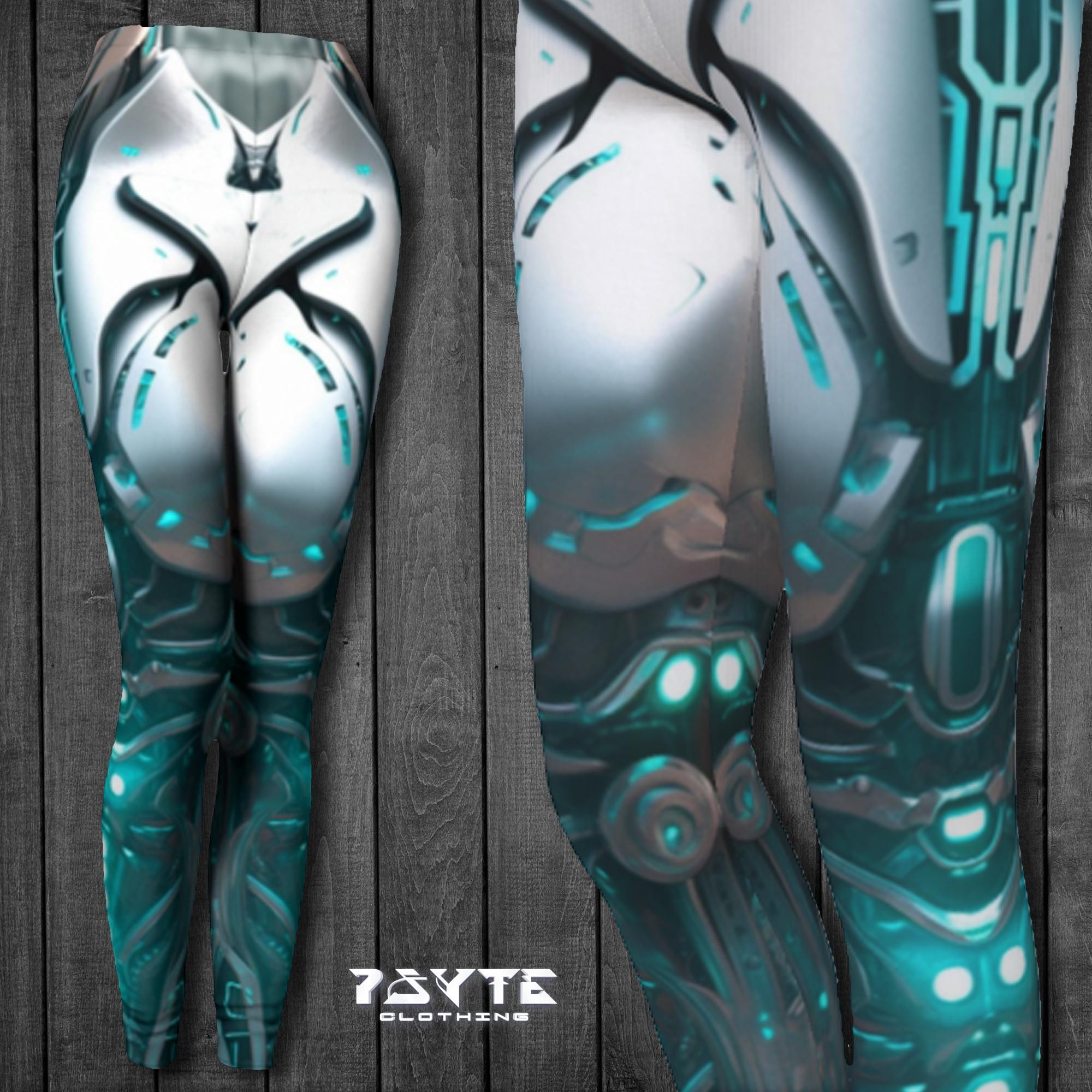 Sci Fi Soldier Costume, Halloween Costume, Cyberpunk Cosplay Costume, Cyborg Leggings, Cyberpunk Outfit, Robot Costume