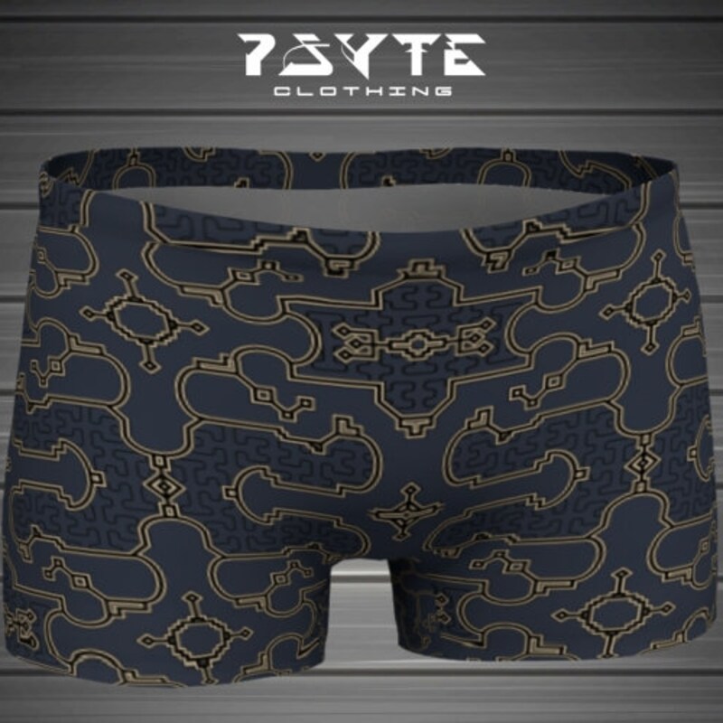 Blue Psychedelic Men's Shorts main image 1