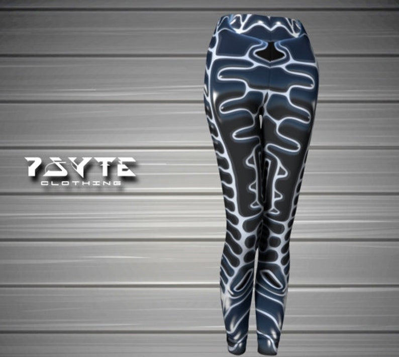 Cyberpunk Leggings Burning Man Steampunk Armor Leggings Etsy