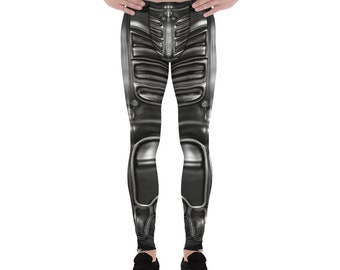 Cyberpunk Rüstung Herren Leggings: Steampunk Cosplay Kostüm