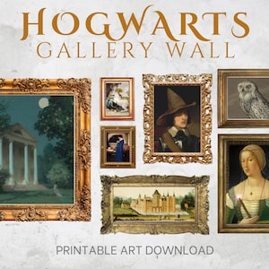 Magical Medieval Gallery Wall