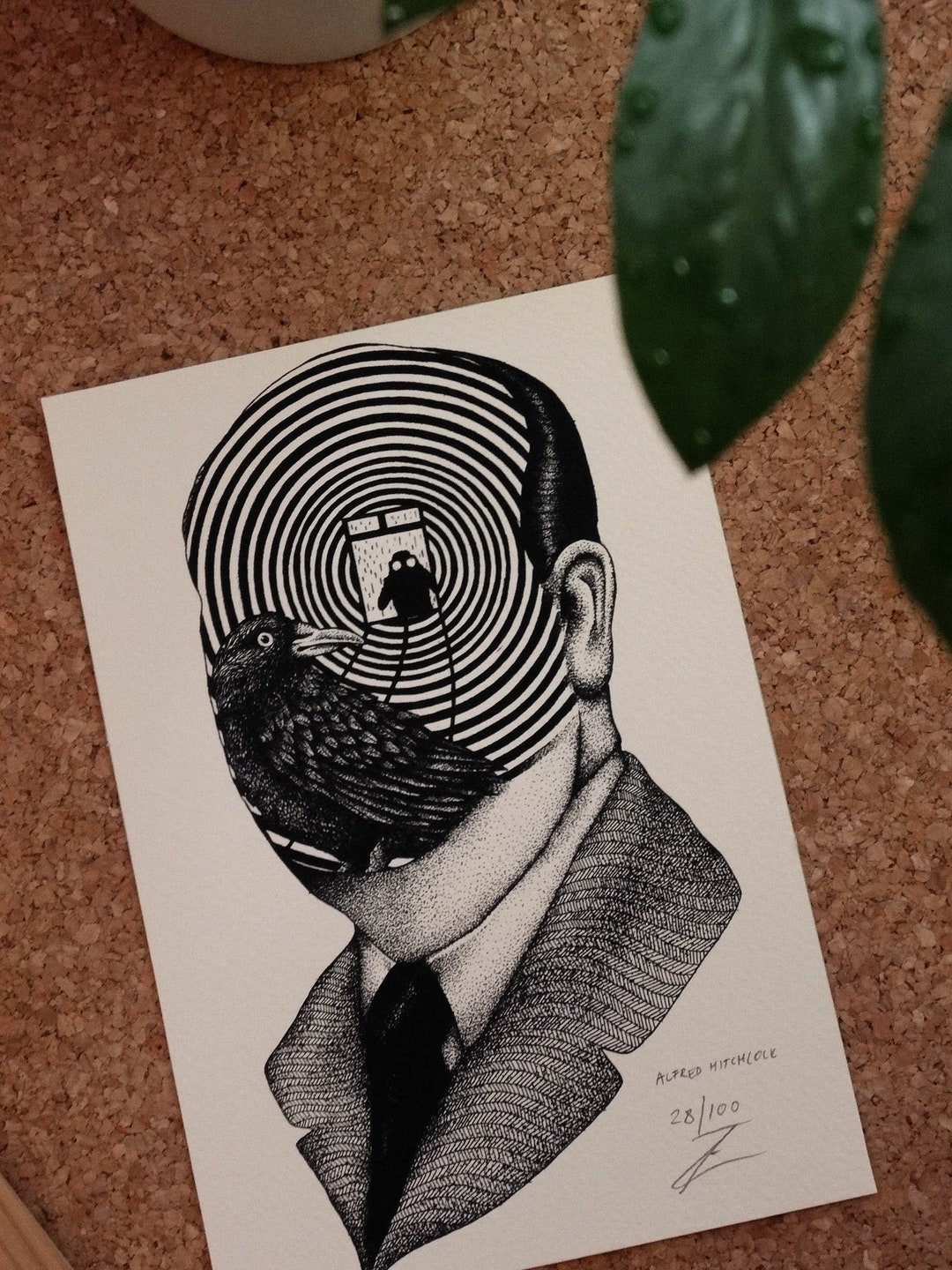 Alfred Hitchcock Print / Movie Posters / Movie Lover / Wall Decor ...