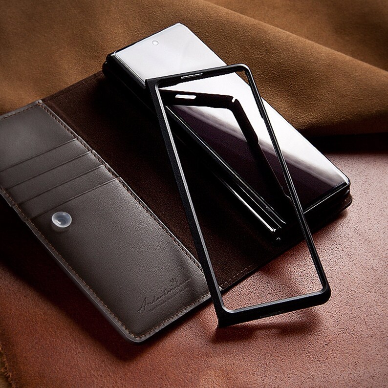 Minute Touch Custom Leather Case for Samsung Galaxy Z Fold 2 Etsy