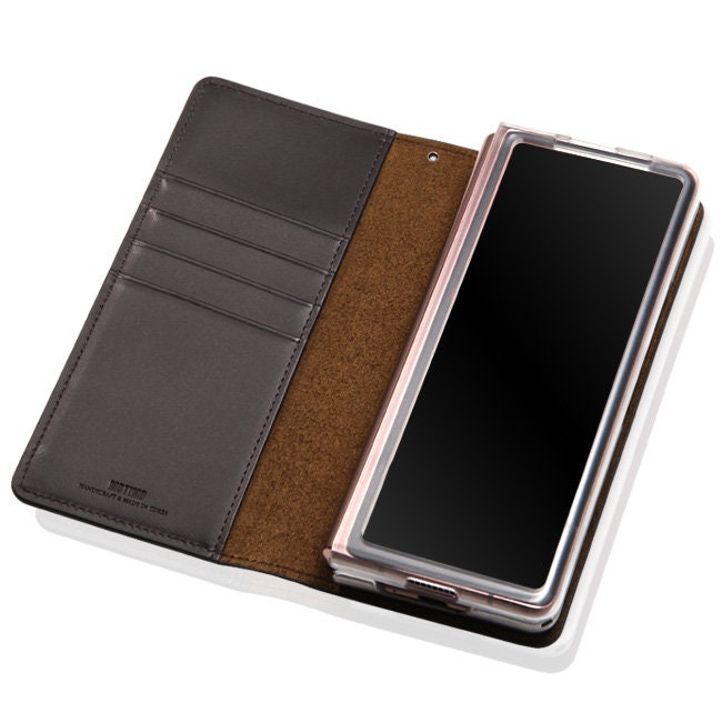 With Button Fastener Motimo Dragon Embossed Leather Case for Galaxy Z Fold 2