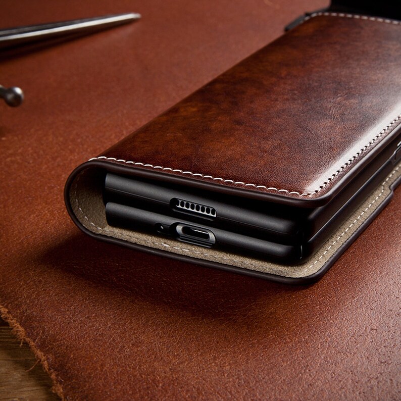 Minute Touch Custom Leather Case for Samsung Galaxy Z Fold 2 Etsy