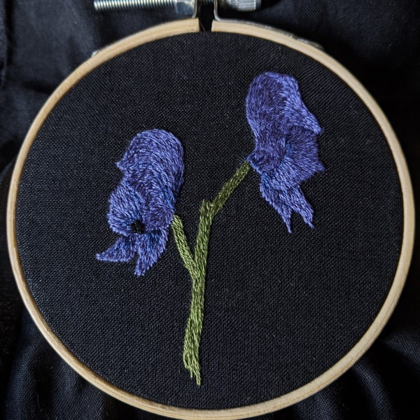 Wolf's-Bane Embroidery