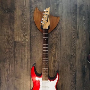 Guitar Hanger / Guitar Mount / Wall Mount / Custom Guitar Hanger / Guitar Accessory