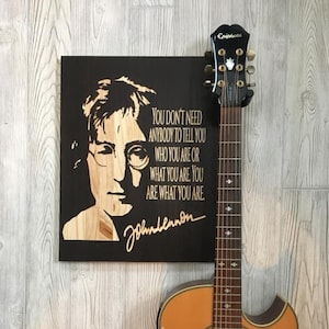 John Lennon Signature Series Guitar Hanger / Guitar Mount / Guitar Accessory / Guitar Stand