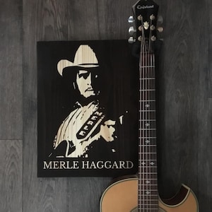 Merle Haggard Signature Series Guitar Hanger / Guitar Mount / Guitar Accessory / Guitar Stand
