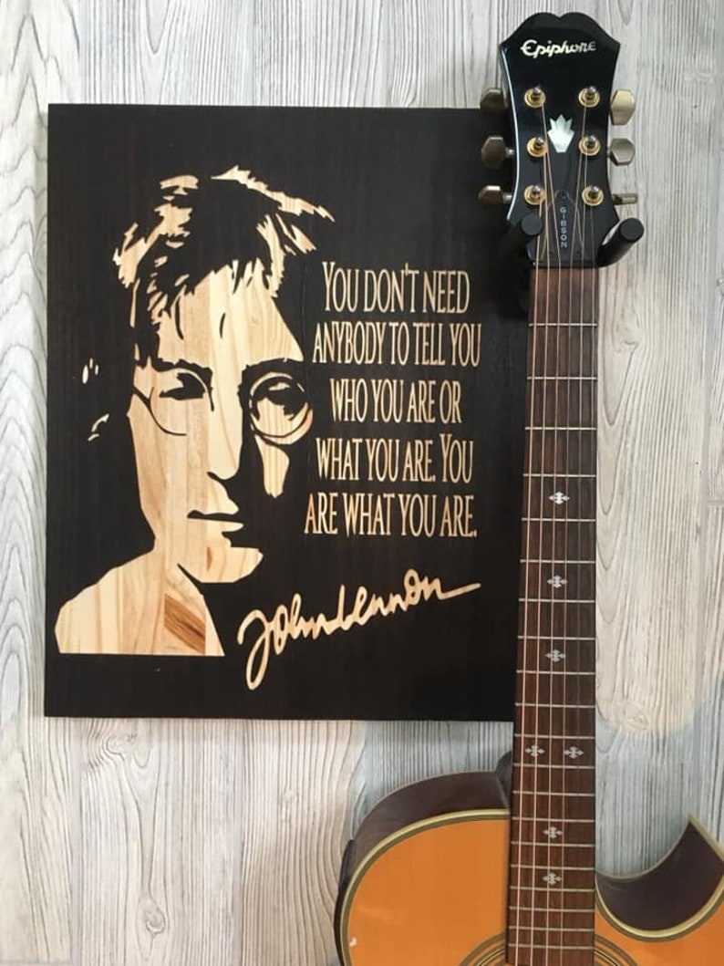 John Lennon Signature Series Guitar Hanger Guitar Mount Guitar Accessory Guitar Stand