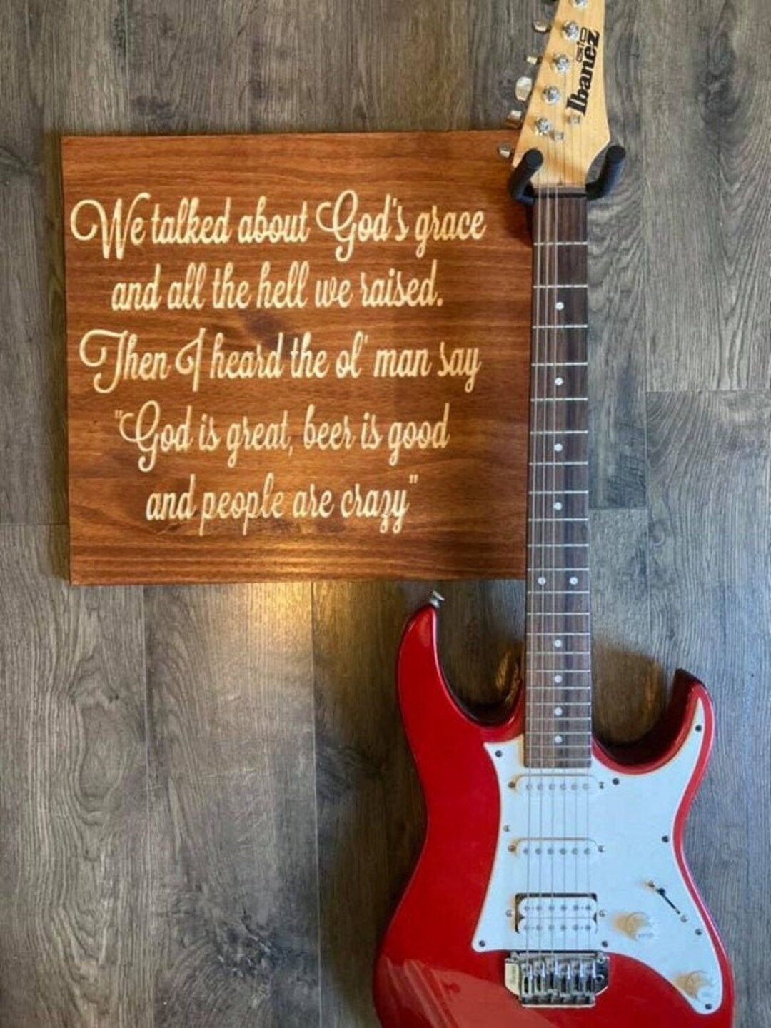 God is Great, Beer is Good NEW Etsy