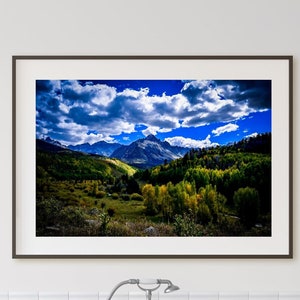 Colorado Photo Print, San Juan Mountains, Home Decor, Wall Art, Digital Print, Colorado Photography