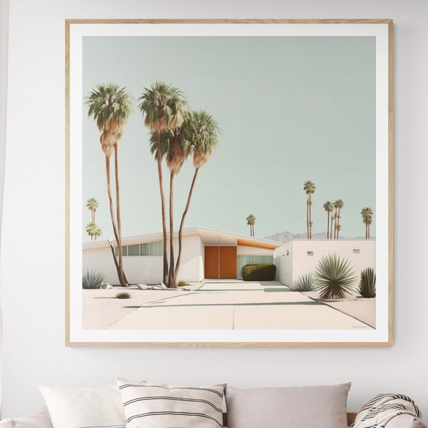 Palm Springs Artwork Etsy
