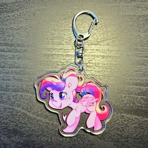 Prinzessin Cadance Schlüsselanhänger | My Little Pony MLP FiM Friendship is Magic Niedlicher Chibi Anhänger