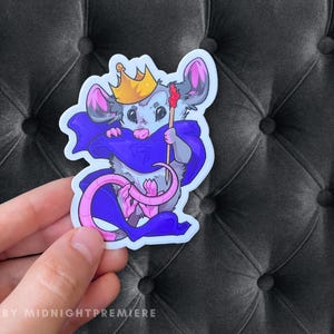 Opossum Aufkleber | Wasserdichter spülmaschinenfester 3-Zoll-Vinyl-Autoaufkleber |