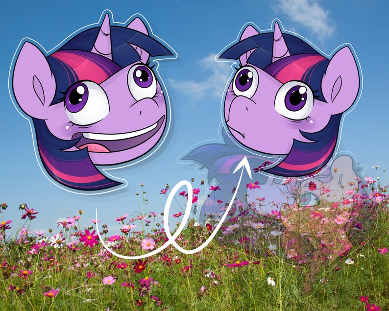 Twilight Pudding and Sunny Starscout G5 Doublesided Keychain Etsy