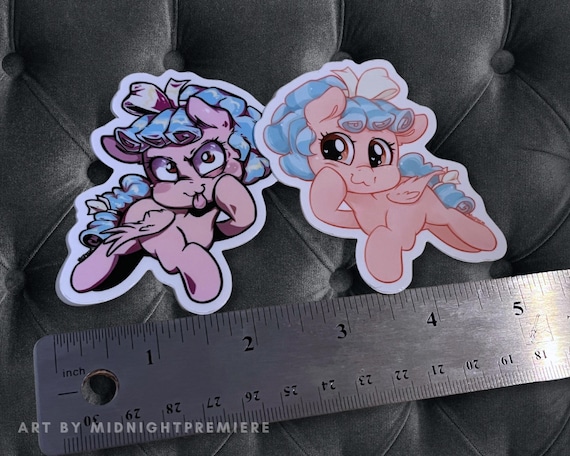 Cozy Glow Waterproof Sticker | Dishwasher-Safe Vinyl 3" Car Laptop Decal | Cute Villain Blep Evil MLP FiM My Little Pony Friendship is Magic