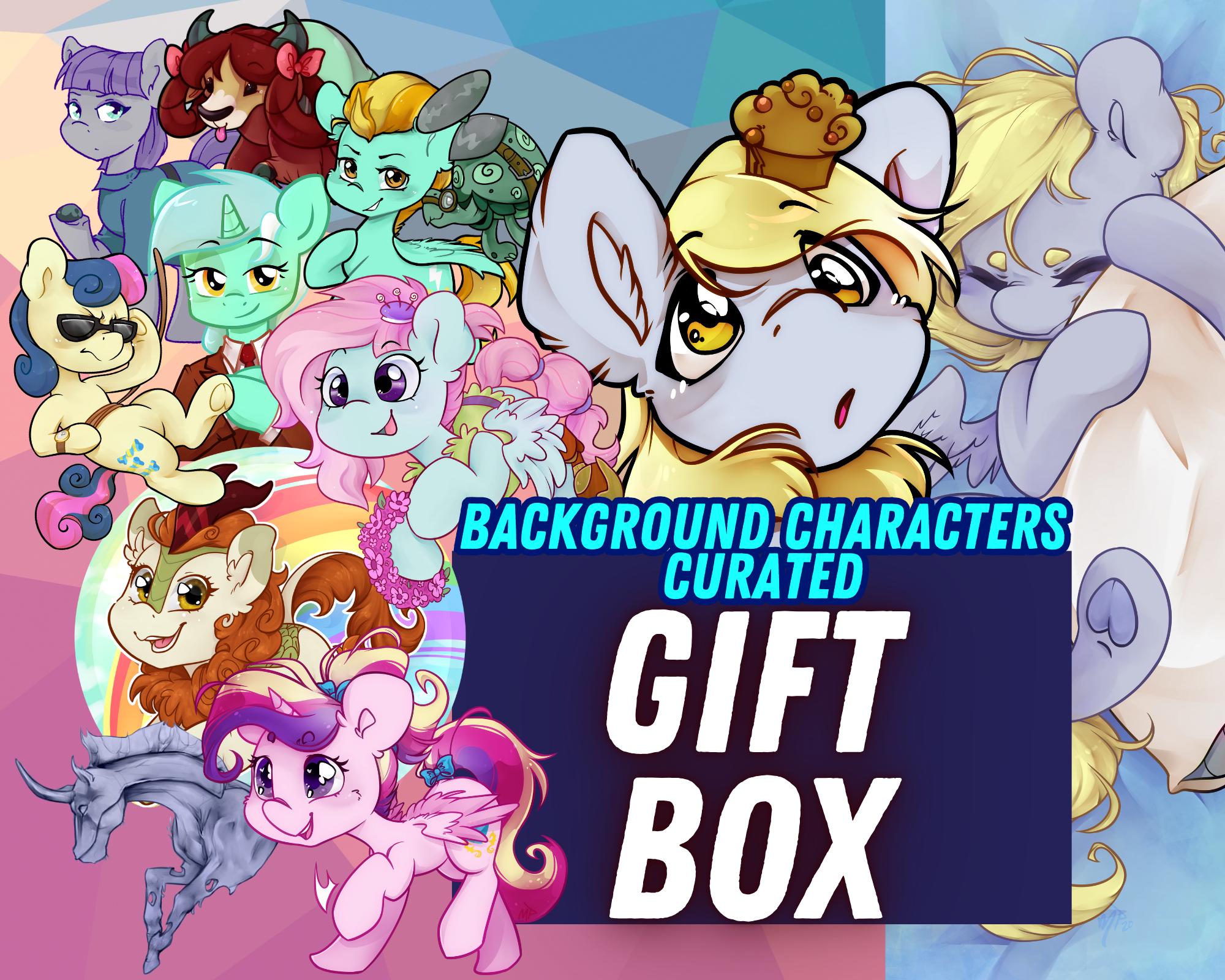Background Characters Curated Gift Box | My Little Pony Gift Assortment ...