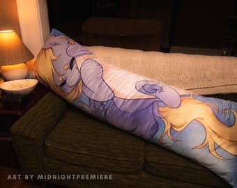 Funda de almohada Dakimakura de Derpy / Funda de almohada Daki de doble cara / MLP FiM My Little Pony Friendship is Magic