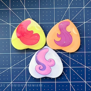 Cutie Mark Crusaders Cutie Mark Buttons MLP CMC Applebloom Scootaloo Sweetie Belle Friendship is Magic Pinback Pin My Little Pony FiM