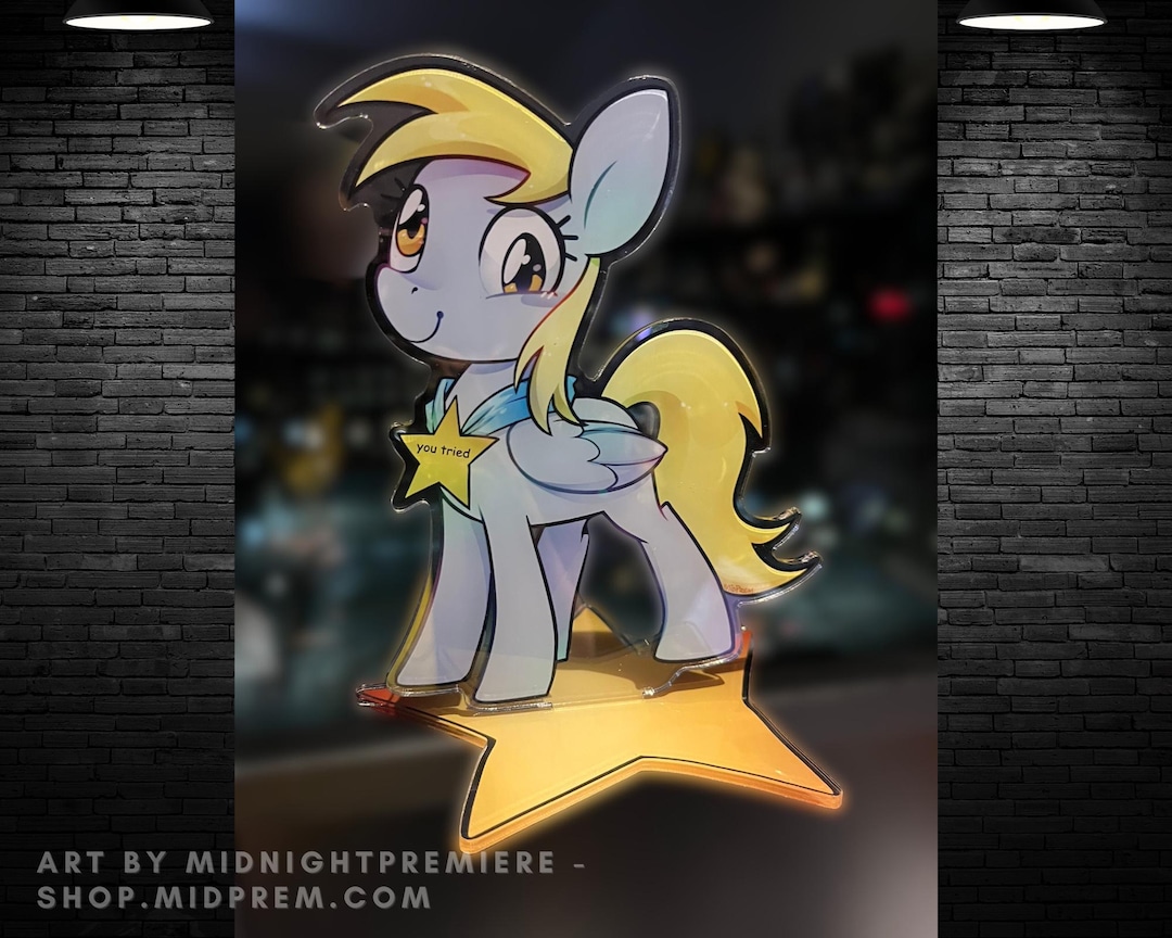 You Tried Derpy Stand | Acrylic Standee Double-sided MLP Fim My Little ...