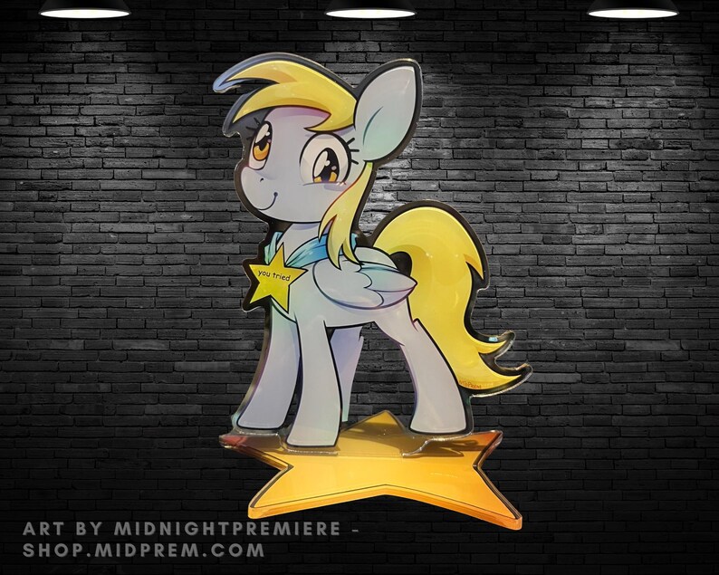You Tried Derpy Stand | Acrylic Standee Double-sided MLP Fim My Little ...