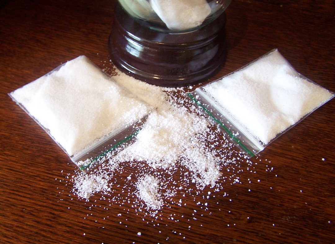 Two Large Packets of Fake Snow Globe Snow Suitable for DIY Kits full