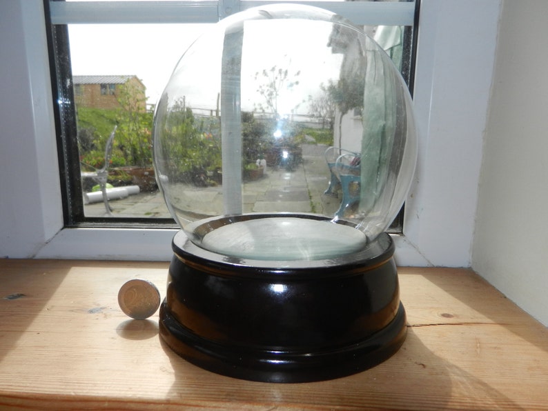 Large DIY Snow Globe Kit / Water Globe Kit 150mm glass dome Etsy