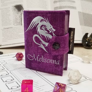 Personalized Spell book - Card Album - DnD Accessories - Gamer gifts