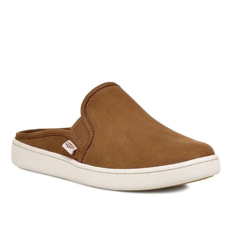 ugg gene nubuck slide sneakers