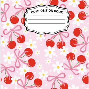 Pink Custom Composition Notebook - Etsy