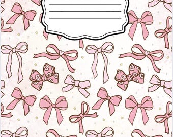 Pink Custom Composition Notebook