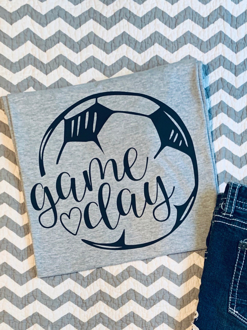 Game Day Soccer Tee-Soccer Mom-Soccer Tee-Soccer Grandma-Soccer Mama