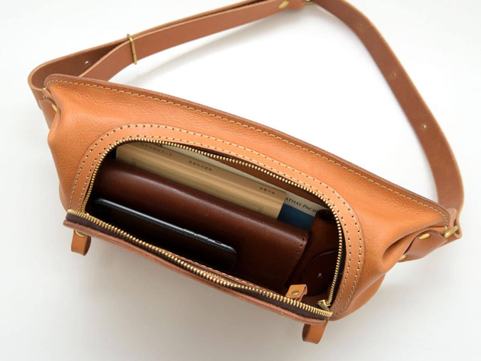 Leather Shoulder Bag Pattern Waist Bag Pattern PDF Etsy